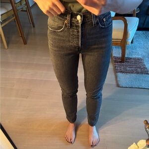 Dark Wash Denim Jeans